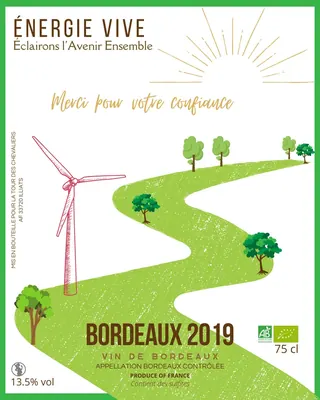 Étiquette personnalisée — Cadeau d'affaires
