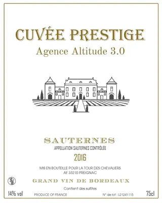 Étiquette personnalisée — Cadeau d'affaires