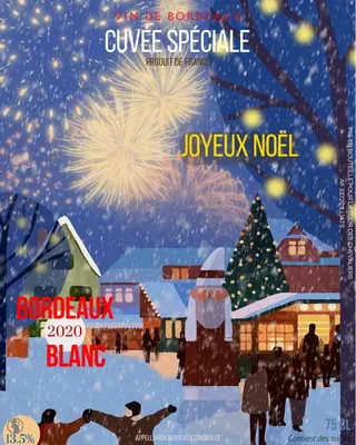 Étiquette personnalisée — Fêtes de fin d'année